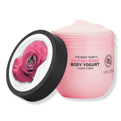 the body shop british rose body yogurt